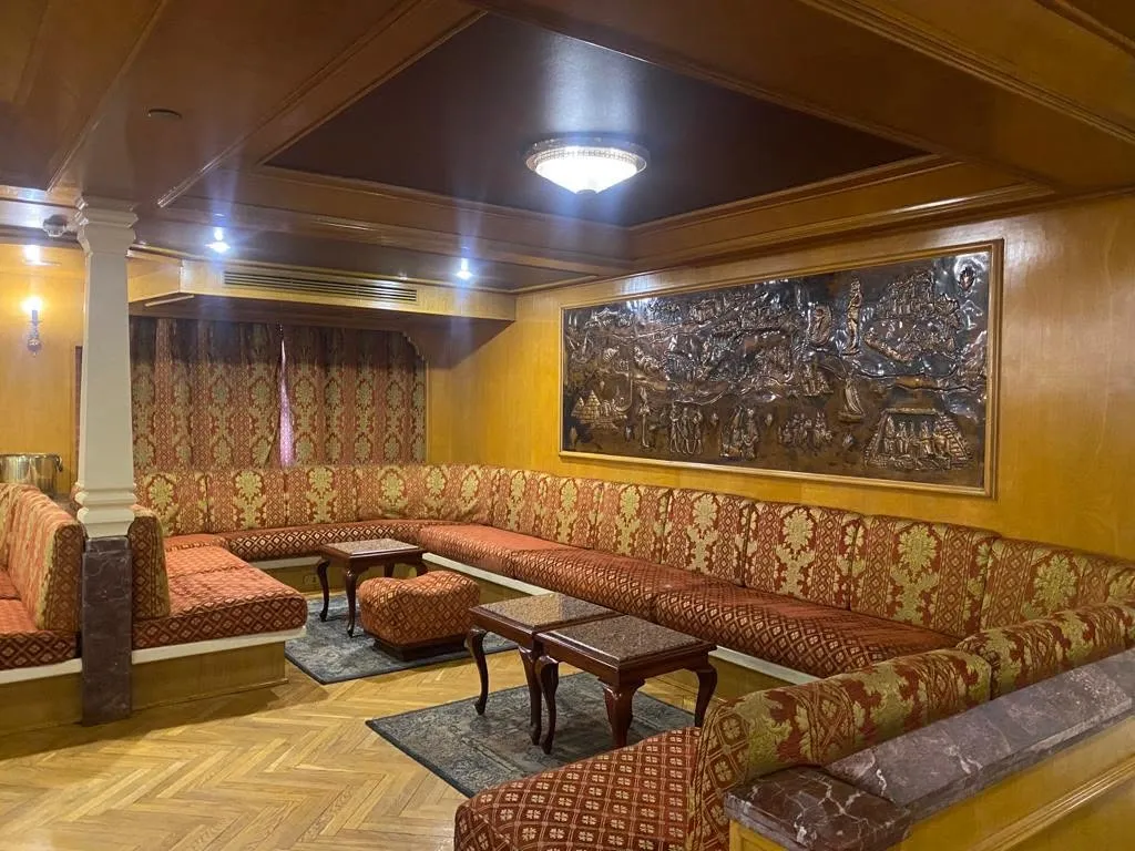 Lounge aboard the MS King Tut III Nile Cruise Nile cruise